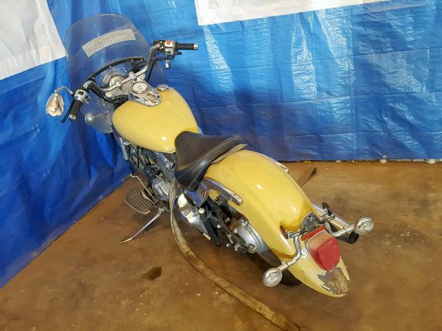 JYAVM01E66A088667 - 2006 YAMAHA XVS65 BASE YELLOW photo 3