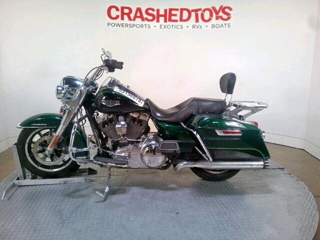 1HD1FBM16FB647712 - 2015 HARLEY-DAVIDSON FLHR ROAD GREEN photo 5