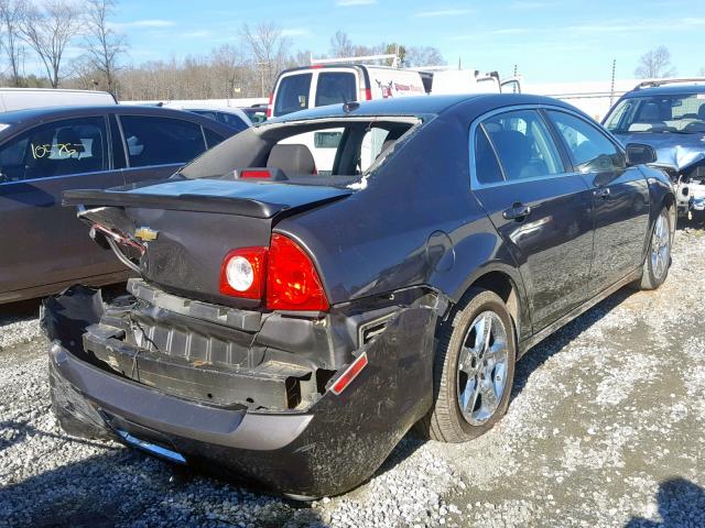 1G1ZC5EB9AF248471 - 2010 CHEVROLET MALIBU 1LT 灰色 照片 4