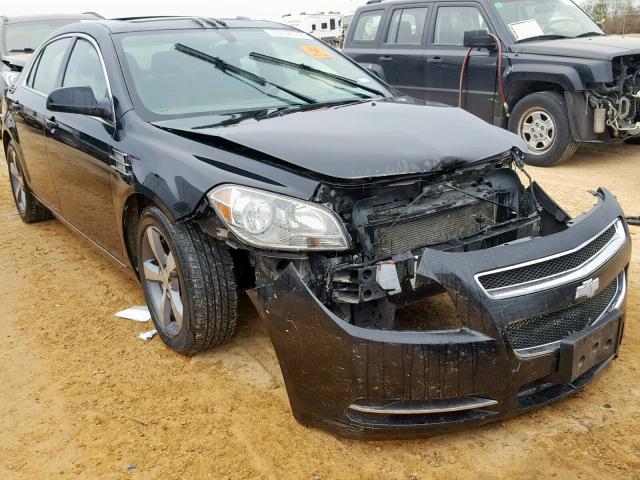 1G1ZC5E15BF210566 - 2011 CHEVROLET MALIBU 1LT BLACK photo 1