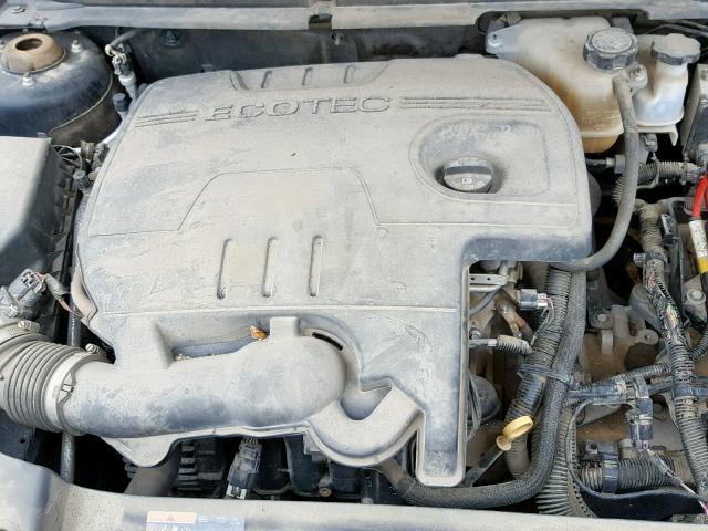 1G1ZC5E15BF210566 - 2011 CHEVROLET MALIBU 1LT BLACK photo 7