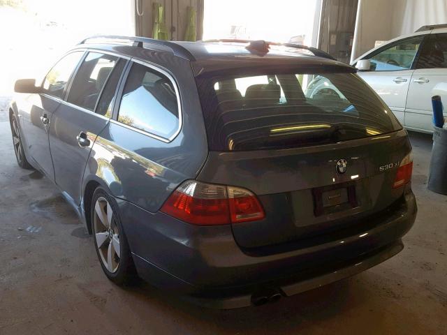 WBANN73506CN02695 - 2006 BMW 530 XIT GRAY photo 3