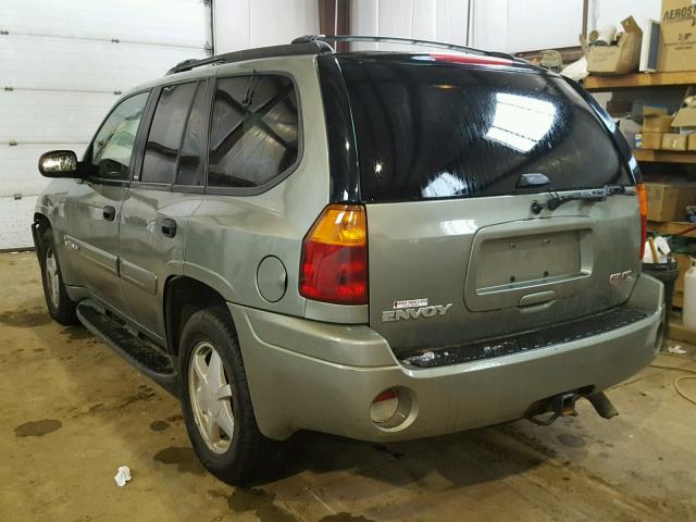 1GKDT13SX32358764 - 2003 GMC ENVOY GREEN photo 3