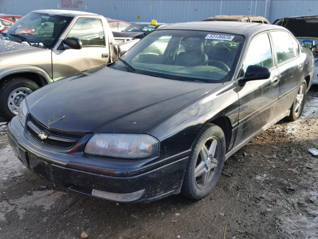 2G1WP551349439511 - 2004 CHEVROLET IMPALA SS BLACK photo 2