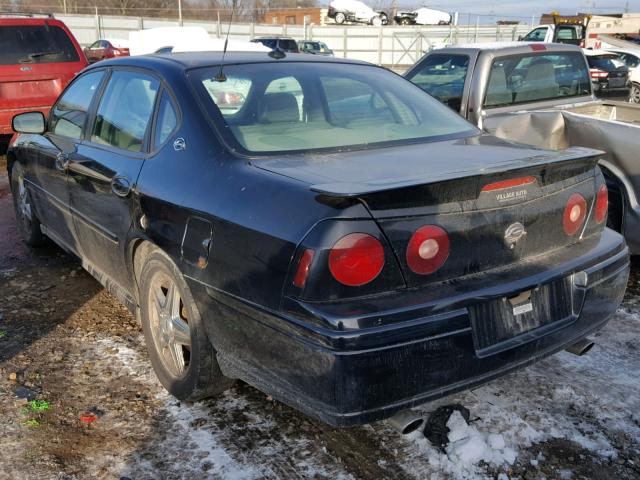 2G1WP551349439511 - 2004 CHEVROLET IMPALA SS BLACK photo 3