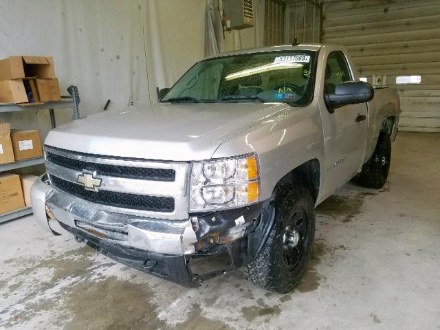 1GCEK14C59Z149281 - 2009 CHEVROLET SILVERADO SILVER photo 2