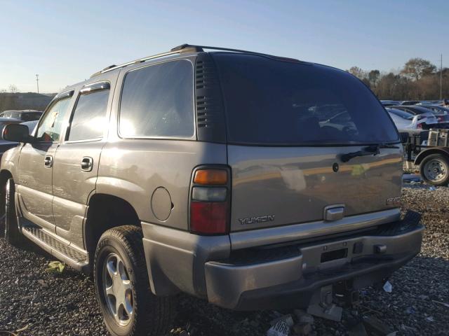 1GKEK63U75J100569 - 2005 GMC YUKON DENA CHARCOAL photo 3