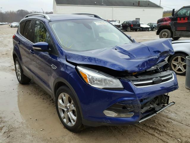 1FMCU0J93EUD36557 - 2014 FORD ESCAPE TIT BLUE photo 1