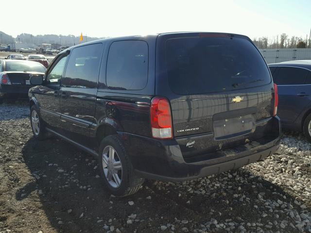 1GNDV03LX5D250586 - 2005 CHEVROLET UPLANDER BLUE photo 3