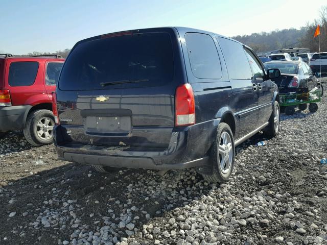 1GNDV03LX5D250586 - 2005 CHEVROLET UPLANDER BLUE photo 4