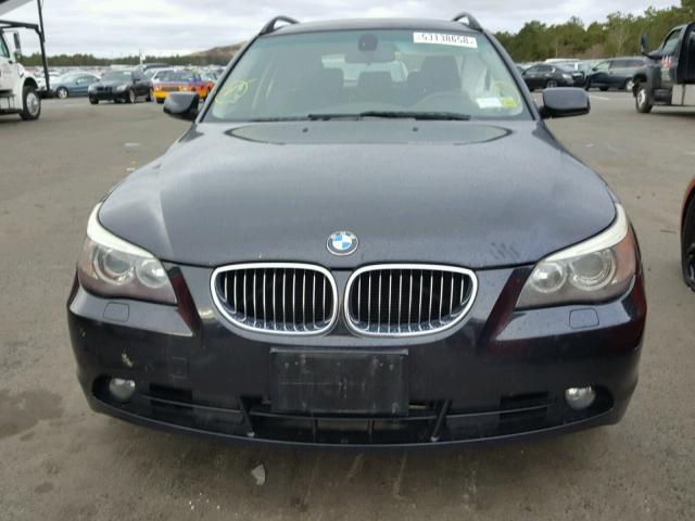 WBANN73586CN02993 - 2006 BMW 530 XIT BLACK photo 10