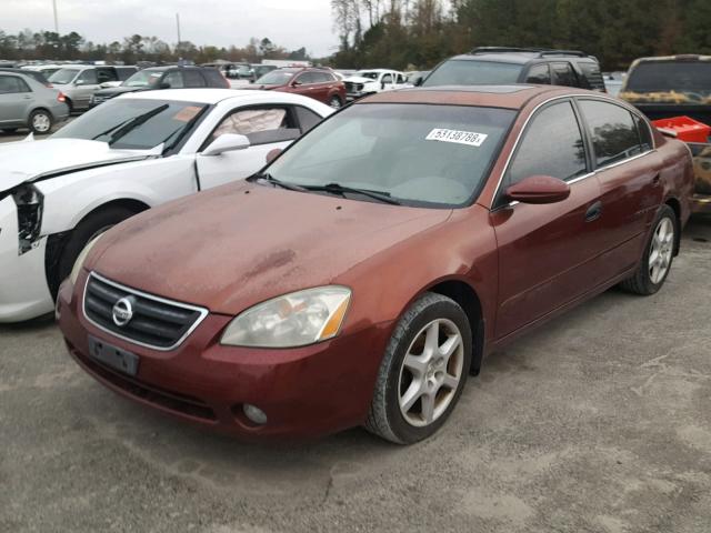 1N4BL11DX2C190663 - 2002 NISSAN ALTIMA SE BURGUNDY photo 2