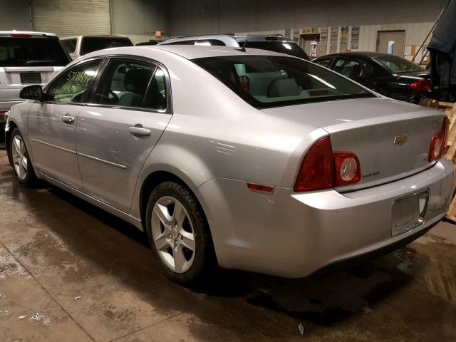 1G1ZG57BX9F204377 - 2009 CHEVROLET MALIBU LS ვერცხლისფერი ფოტო 3