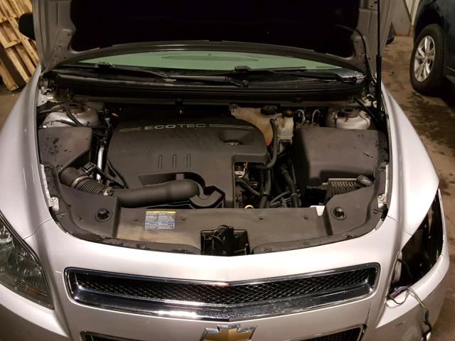 1G1ZG57BX9F204377 - 2009 CHEVROLET MALIBU LS ვერცხლისფერი ფოტო 7