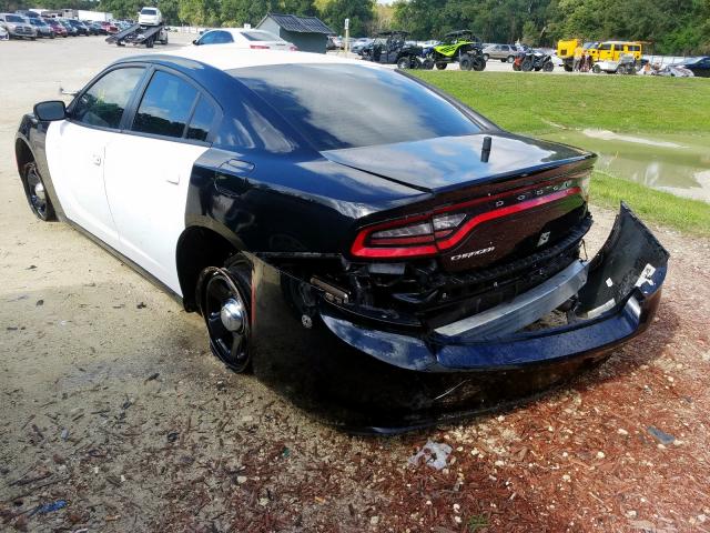 2C3CDXAG7HH542360 - 2017 DODGE CHARGER PO TWO TONE photo 3