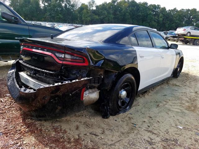 2C3CDXAG7HH542360 - 2017 DODGE CHARGER PO TWO TONE photo 4