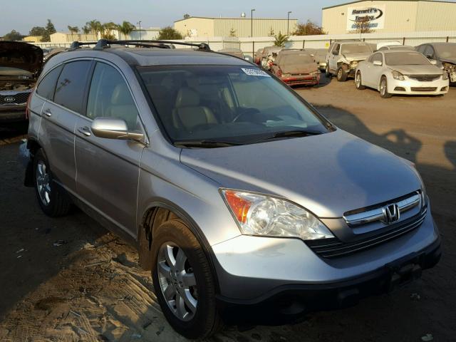 JHLRE48777C068504 - 2007 HONDA CR-V EXL SILVER photo 1