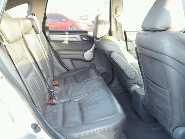 JHLRE48777C068504 - 2007 HONDA CR-V EXL SILVER photo 6