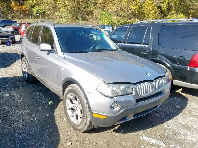 WBXPC93447WF25245 - 2007 BMW X3 3.0SI GRAY photo 1