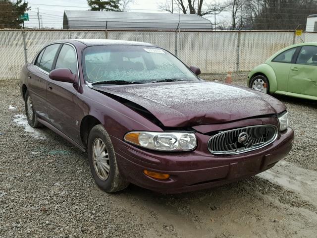 1G4HP52K64U114959 - 2004 BUICK LESABRE CU BURGUNDY photo 1