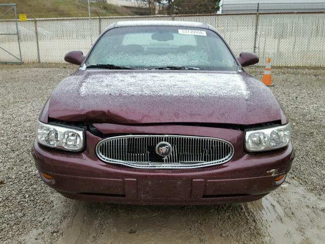 1G4HP52K64U114959 - 2004 BUICK LESABRE CU BURGUNDY photo 9