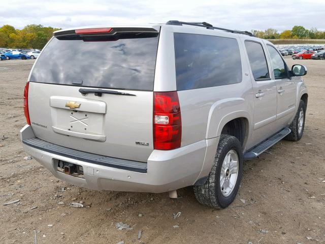 3GNFK16397G262432 - 2007 CHEVROLET SUBURBAN K BEIGE photo 4