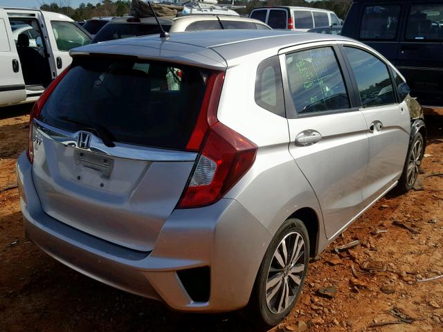 3HGGK5H83FM741461 - 2015 HONDA FIT EX SILVER photo 4