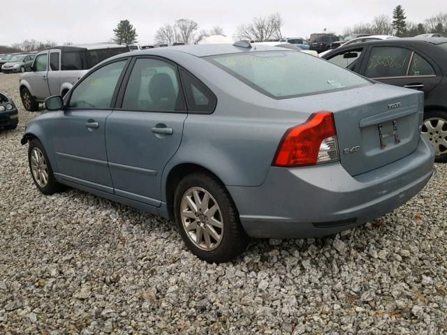 YV1MS382782388180 - 2008 VOLVO S40 2.4I BLUE photo 3