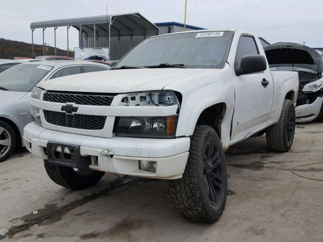 1GCDT24E288201759 - 2008 CHEVROLET COLORADO L WHITE photo 2