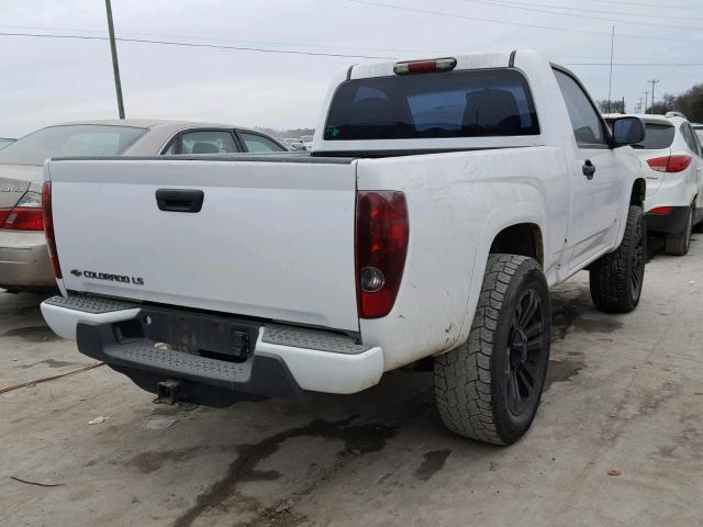 1GCDT24E288201759 - 2008 CHEVROLET COLORADO L WHITE photo 4