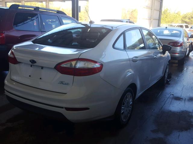 3FADP4AJ7FM212983 - 2015 FORD FIESTA S WHITE photo 4