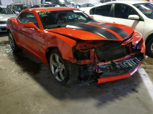 2G1FK1EJ8B9116947 - 2011 CHEVROLET CAMARO 2SS ORANGE photo 1