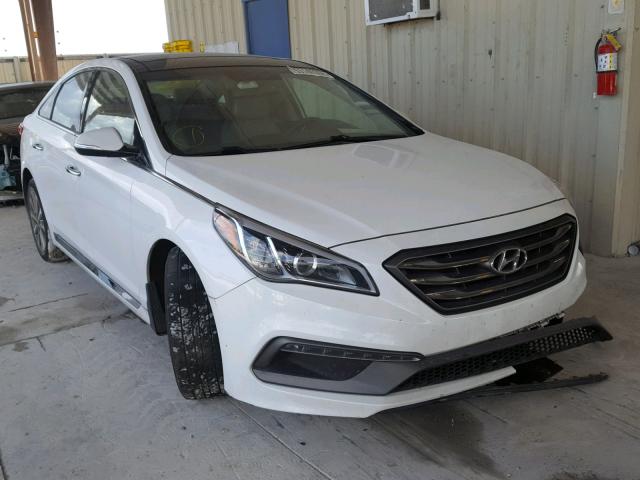 5NPE34AF9GH326125 - 2016 HYUNDAI SONATA SPO WHITE photo 1