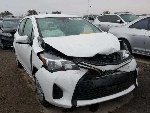 VNKKTUD3XHA076799 - 2017 TOYOTA YARIS L WHITE photo 1