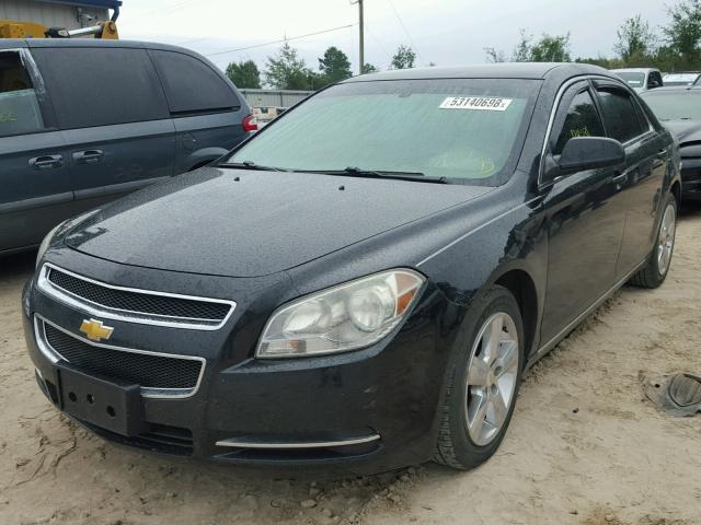 1G1ZD5E11BF311228 - 2011 CHEVROLET MALIBU 2LT BLACK photo 2