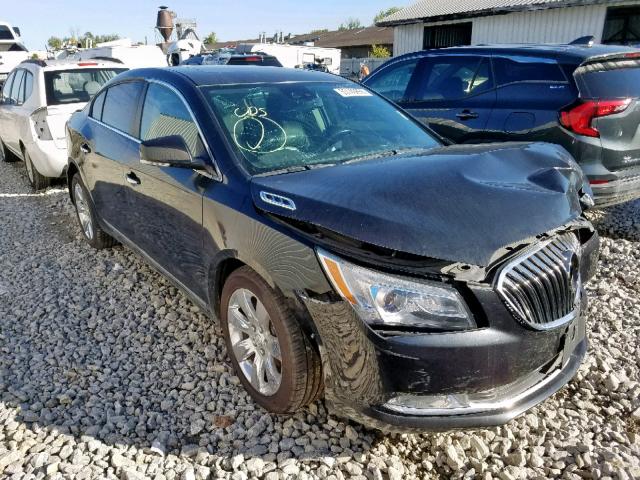 1G4GB5GR0EF230938 - 2014 BUICK LACROSSE BLACK photo 1