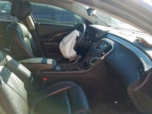 1G4GB5GR0EF230938 - 2014 BUICK LACROSSE BLACK photo 5