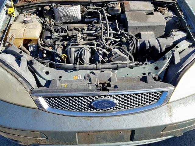 1FAHP36N35W127158 - 2005 FORD FOCUS ZXW GREEN photo 7