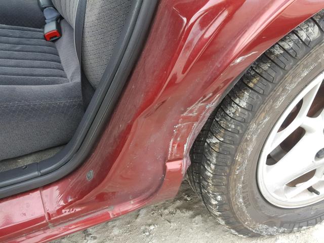 1G2WK52J63F136209 - 2003 PONTIAC GRAND PRIX MAROON photo 9