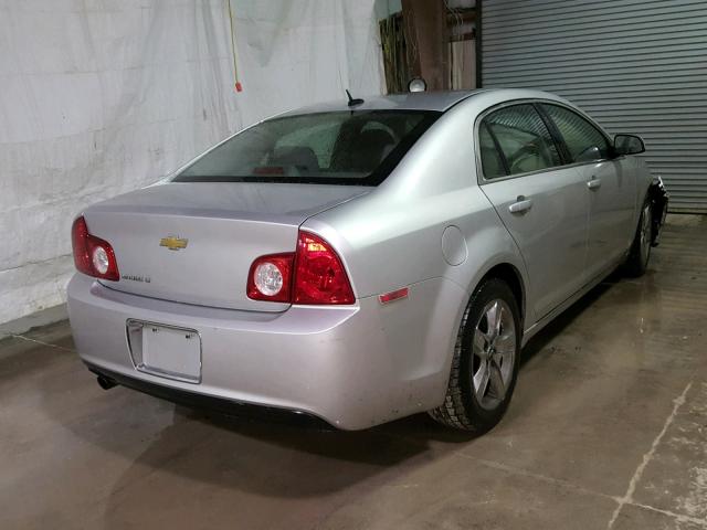 1G1ZC5EB2AF241734 - 2010 CHEVROLET MALIBU 1LT SILVER photo 4