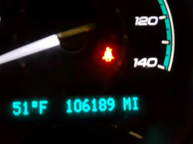 1G1ZC5EB2AF241734 - 2010 CHEVROLET MALIBU 1LT SILVER photo 8