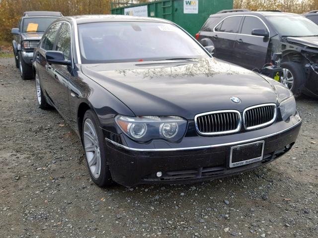 WBAGN63534DS52394 - 2004 BMW 745 LI BLACK photo 1