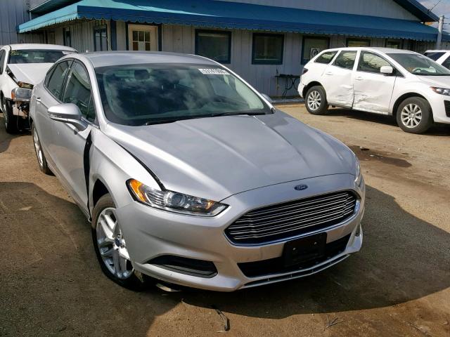 3FA6P0H76GR131134 - 2016 FORD FUSION SE SILVER photo 1