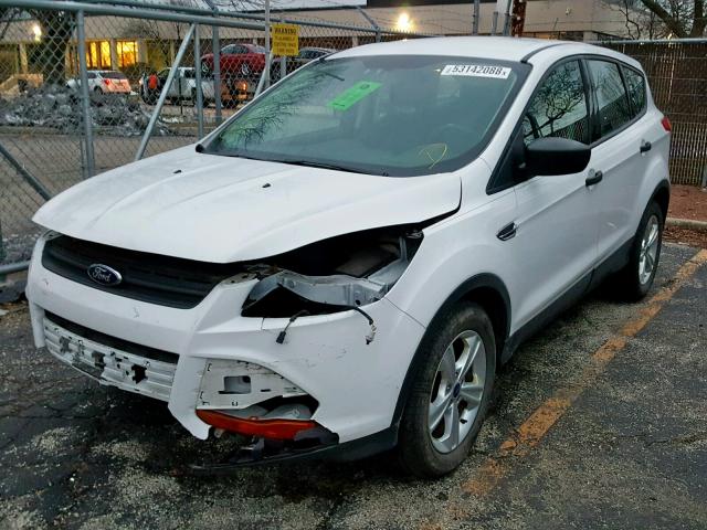 1FMCU0F74FUA89820 - 2015 FORD ESCAPE S WHITE photo 2