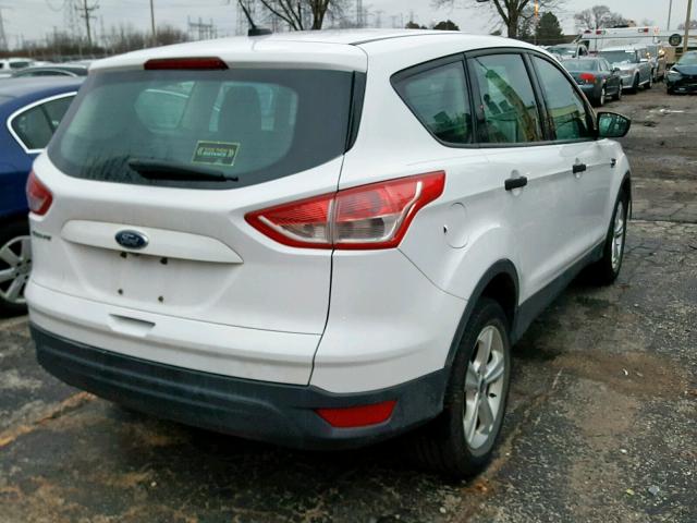 1FMCU0F74FUA89820 - 2015 FORD ESCAPE S WHITE photo 4