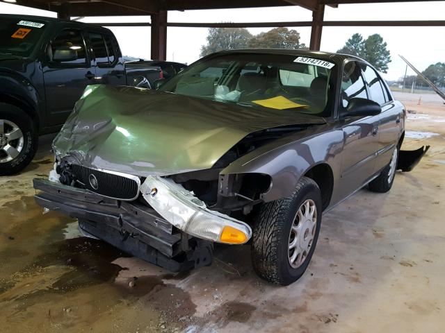 2G4WS52J241162967 - 2004 BUICK CENTURY CU BROWN photo 2