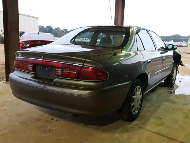 2G4WS52J241162967 - 2004 BUICK CENTURY CU BROWN photo 4