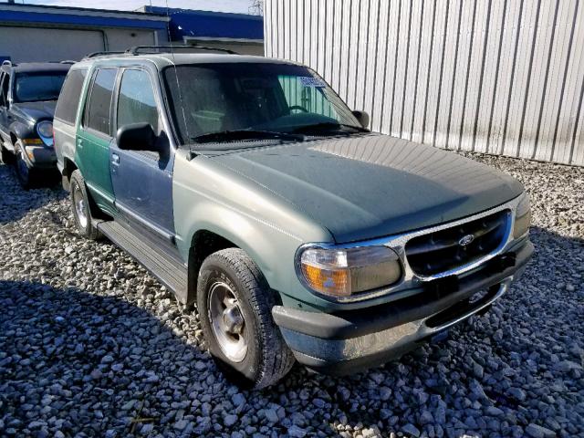 1FMZU32X1WZA17851 - 1998 FORD EXPLORER GREEN photo 1