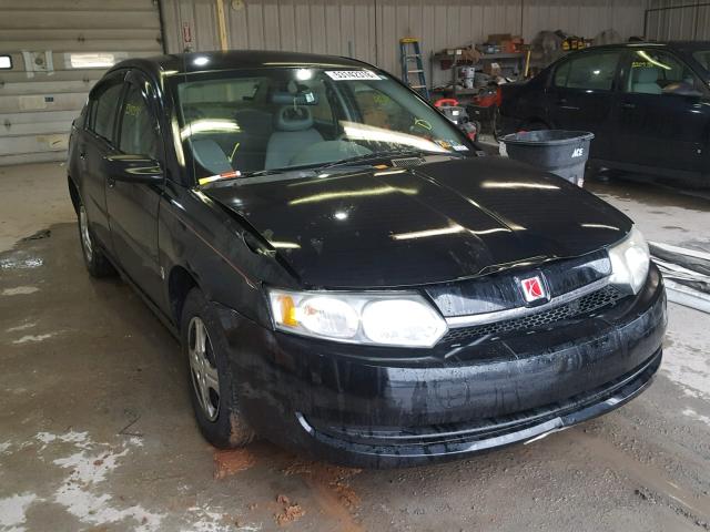 1G8AG52F84Z190446 - 2004 SATURN ION LEVEL BLACK photo 1