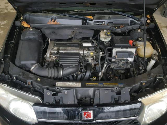 1G8AG52F84Z190446 - 2004 SATURN ION LEVEL BLACK photo 7